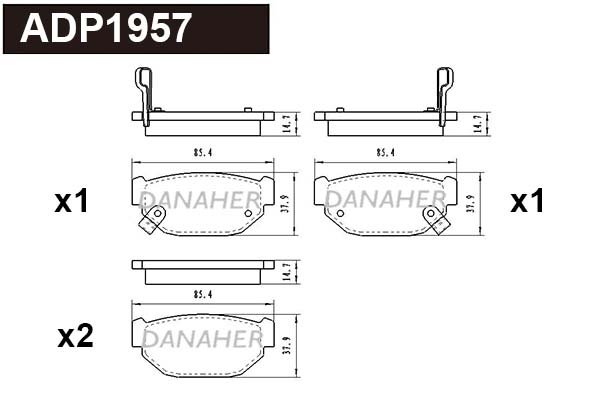 DANAHER ADP1957 DANAHER ADP1957