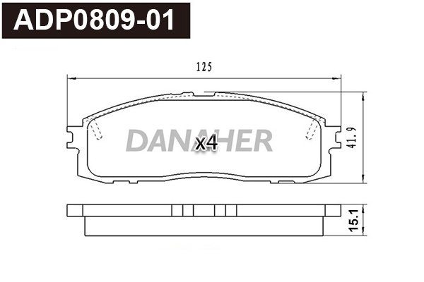 DANAHER ADP0809-01