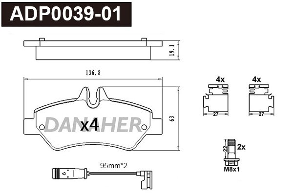 DANAHER ADP0039-01