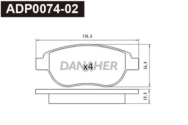 DANAHER ADP0074-02