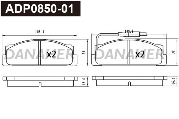 DANAHER ADP0850-01 DANAHER ADP0850-01