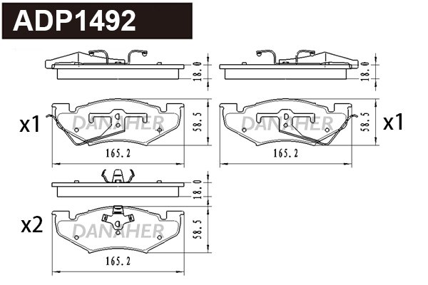 DANAHER ADP1492 DANAHER ADP1492