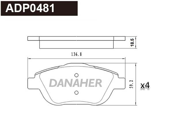 DANAHER ADP0481
