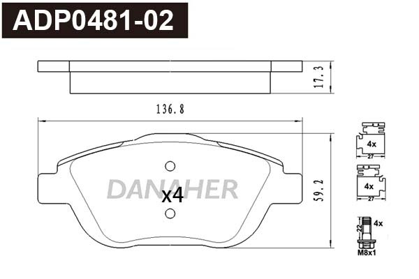 DANAHER ADP0481-02