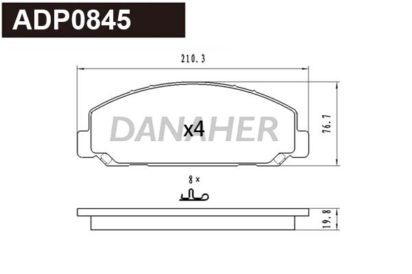 DANAHER ADP0845