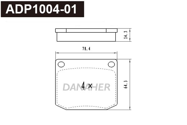 DANAHER ADP1004-01
