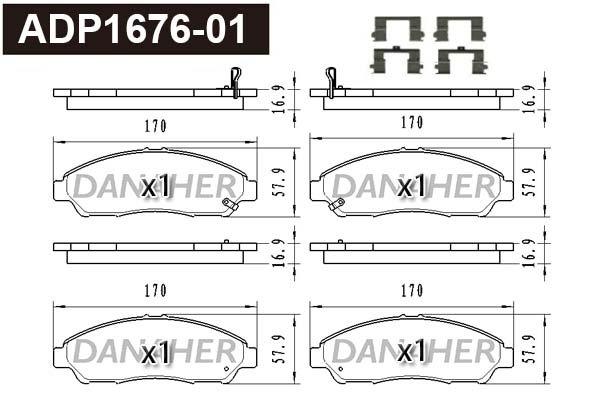 DANAHER ADP1676-01