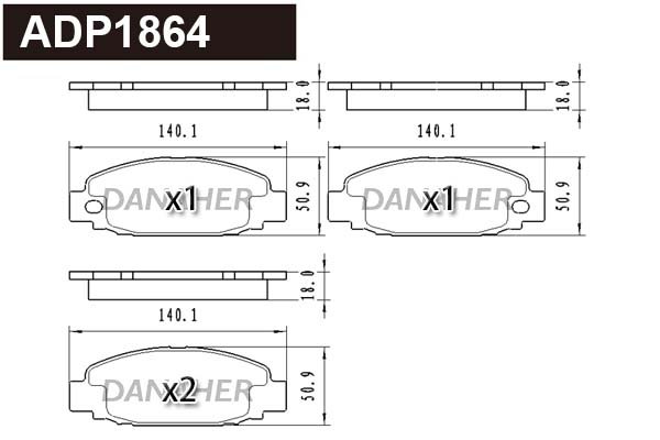 DANAHER ADP1864