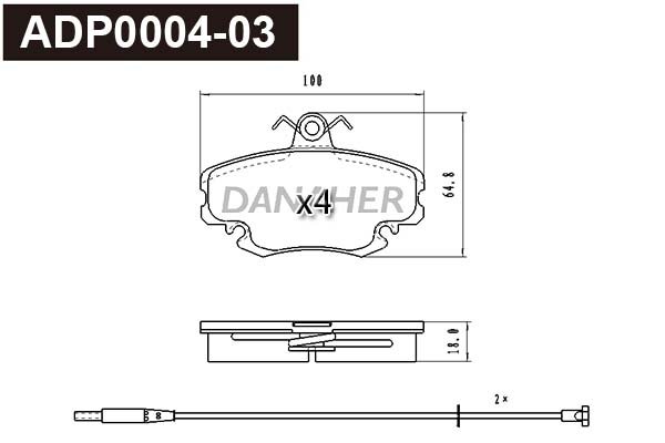 DANAHER ADP0004-03
