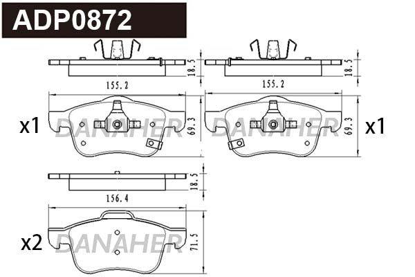 DANAHER ADP0872