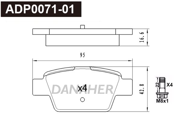 DANAHER ADP0071-01