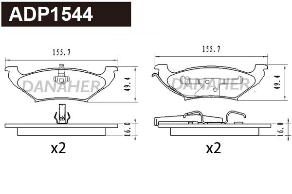 DANAHER ADP1544