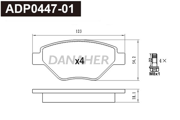 DANAHER ADP0447-01 DANAHER ADP0447-01