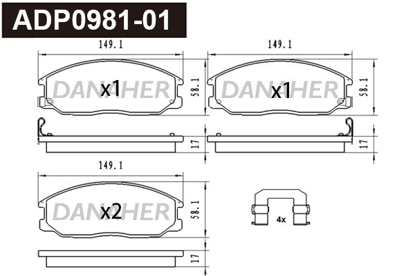 DANAHER ADP0981-01