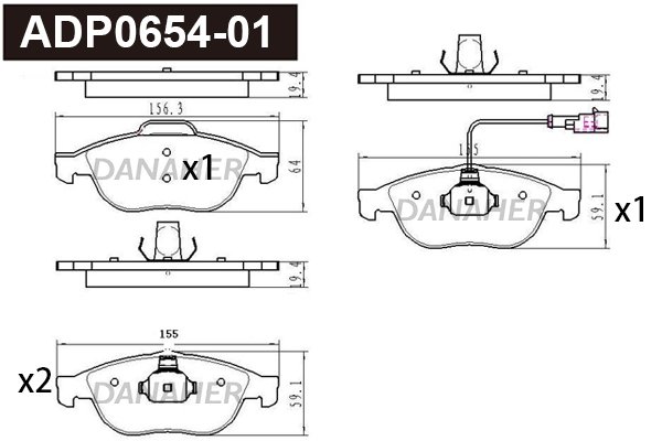 DANAHER ADP0654-01