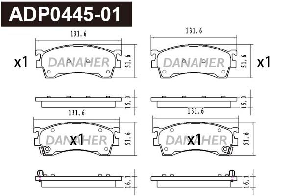 DANAHER ADP0445-01