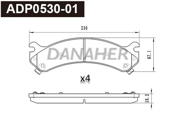 DANAHER ADP0530-01