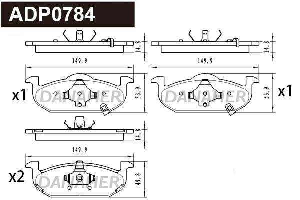 DANAHER ADP0784