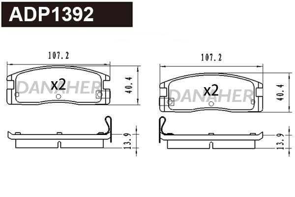 DANAHER ADP1392