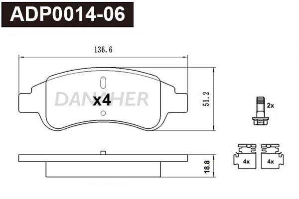 DANAHER ADP0014-06