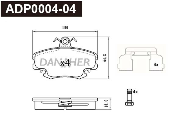 DANAHER ADP0004-04