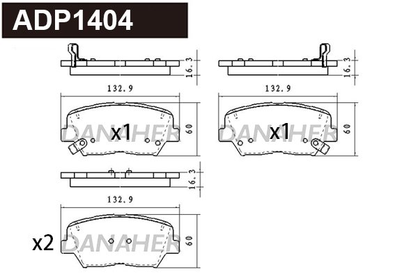 DANAHER ADP1404