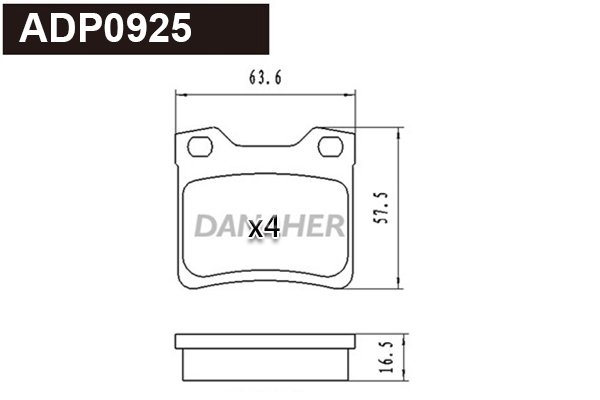 DANAHER ADP0925