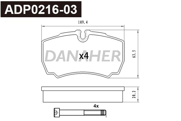 DANAHER ADP0216-03