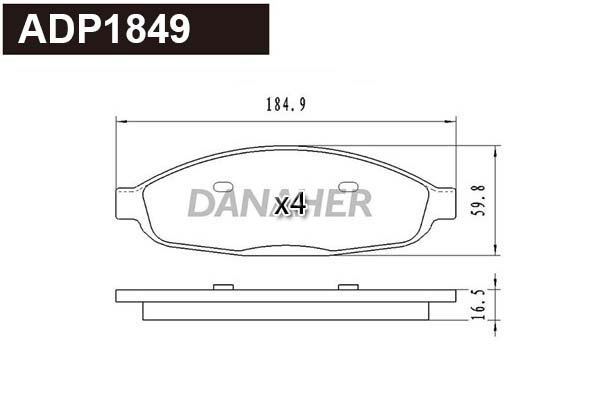 DANAHER ADP1849