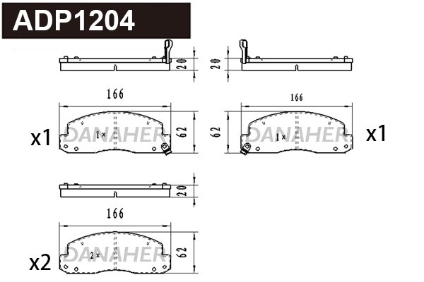 DANAHER ADP1204