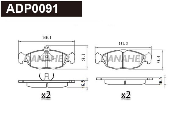 DANAHER ADP0091