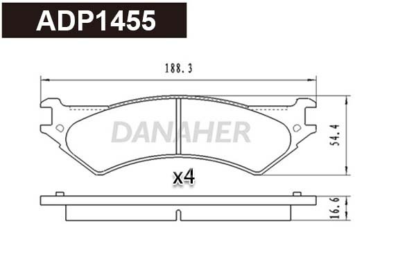 DANAHER ADP1455 DANAHER ADP1455
