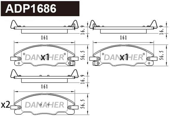 DANAHER ADP1686