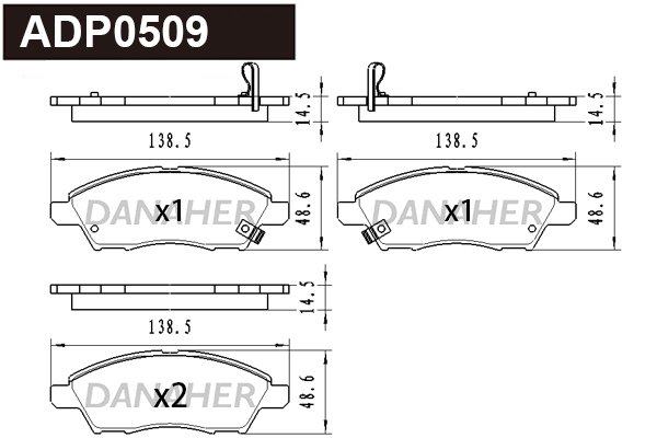 DANAHER ADP0509