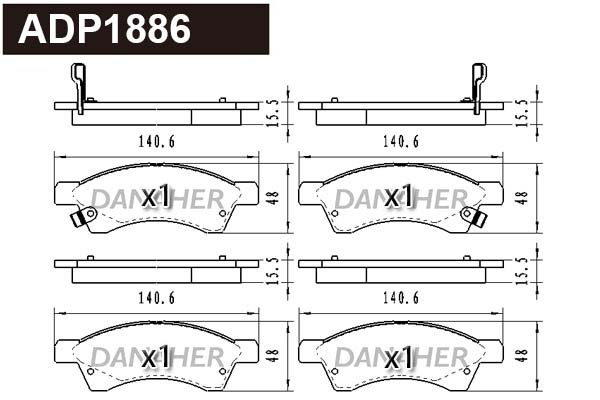 DANAHER ADP1886 DANAHER ADP1886