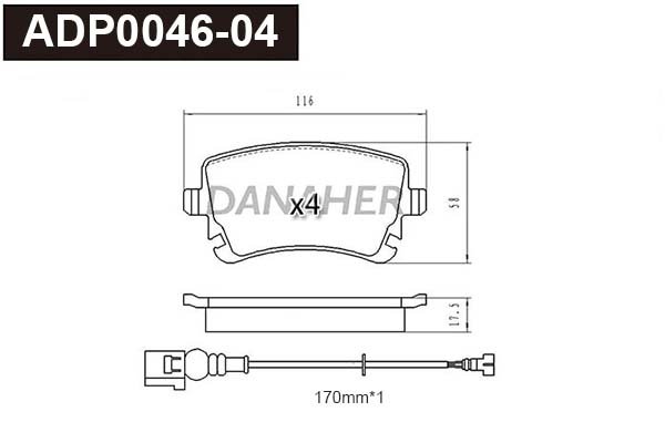 DANAHER ADP0046-04