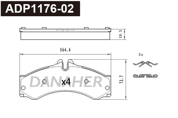 DANAHER ADP1176-02