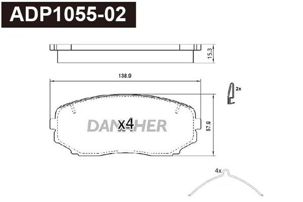 DANAHER ADP1055-02