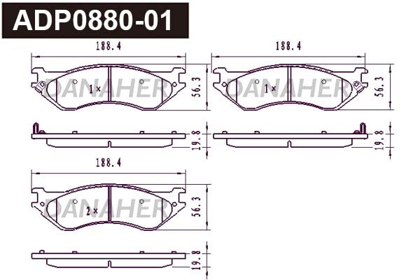 DANAHER ADP0880-01