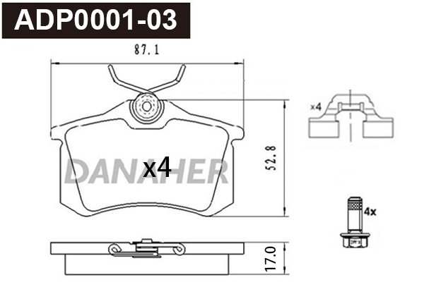 DANAHER ADP0001-03