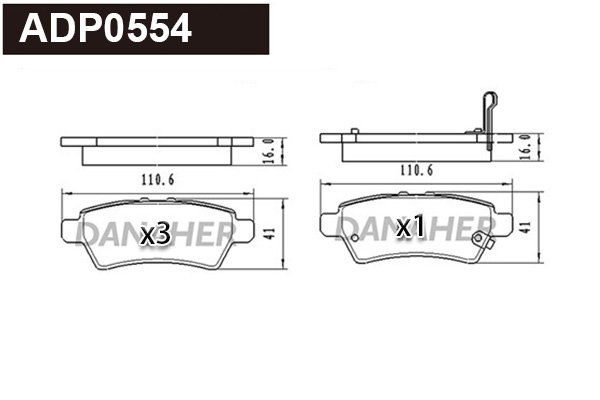 DANAHER ADP0554