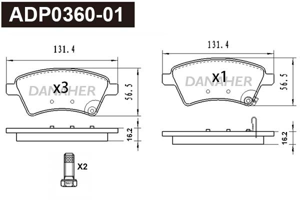 DANAHER ADP0360-01