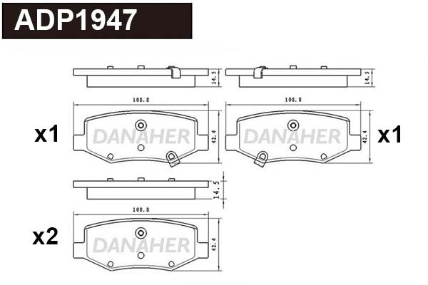 DANAHER ADP1947 DANAHER ADP1947