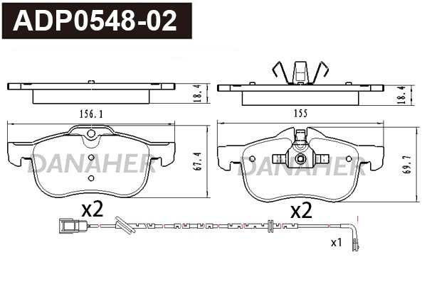 DANAHER ADP0548-02