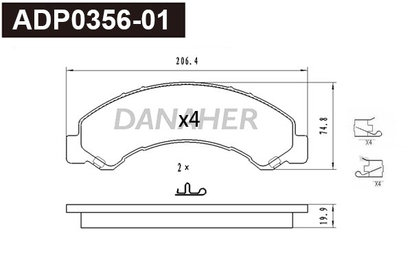 DANAHER ADP0356-01