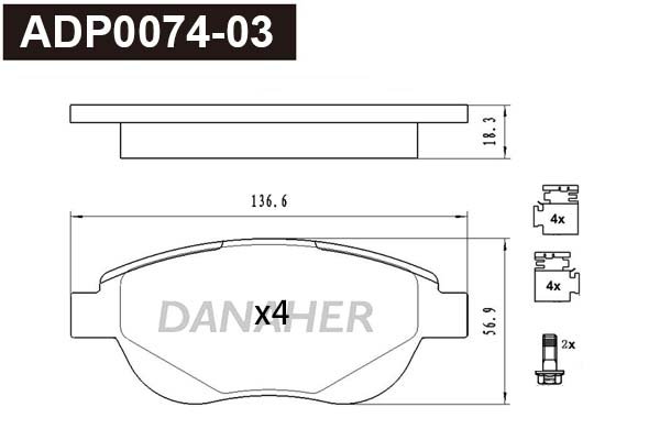 DANAHER ADP0074-03