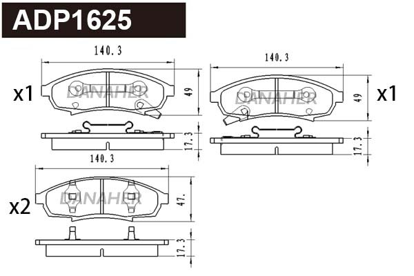 DANAHER ADP1625