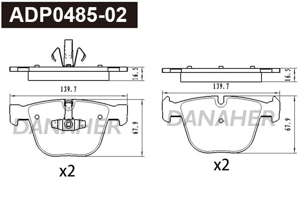DANAHER ADP0485-02 DANAHER ADP0485-02