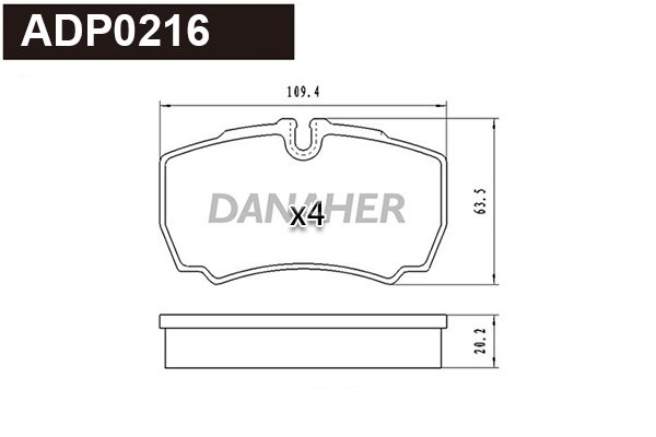 DANAHER ADP0216