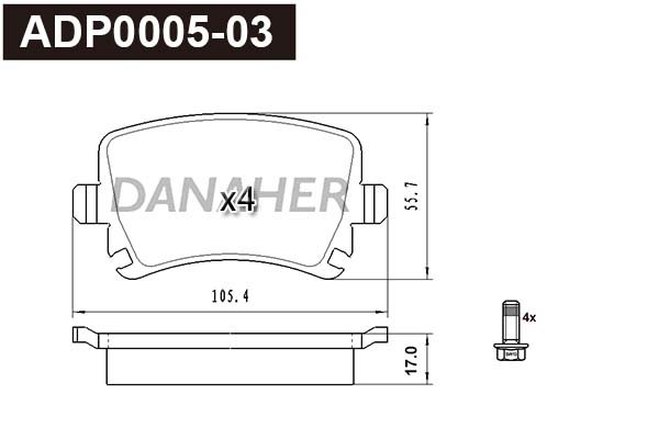 DANAHER ADP0005-03